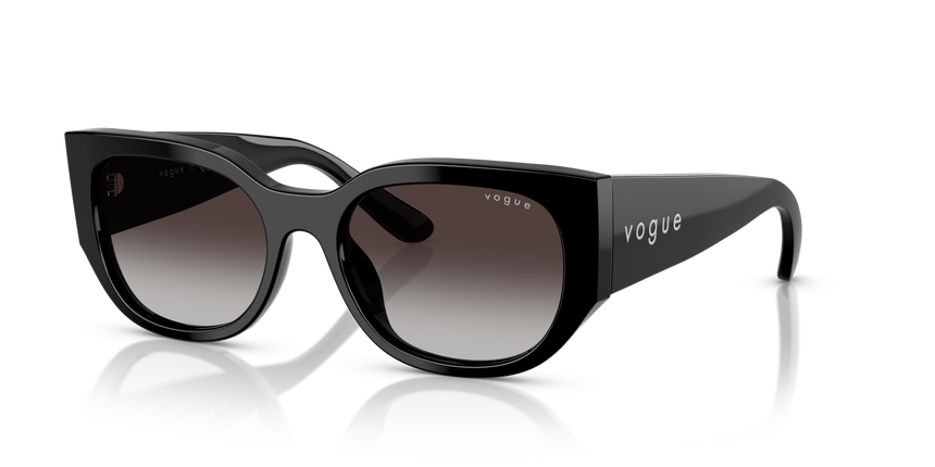 VOGUE-5641SU/S W44/8G BLACK(GREY GRADIENT 53*18, Negro, hi-res image number 0