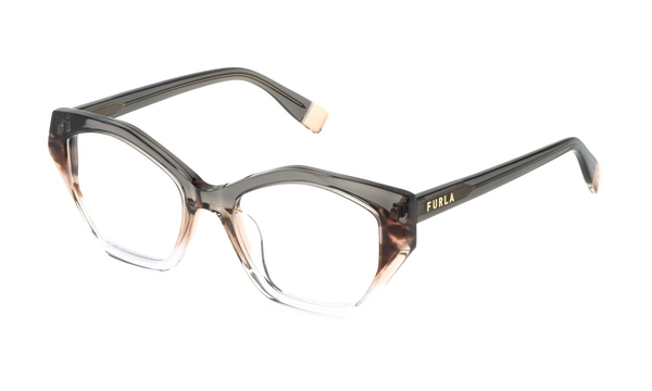 FURLA-869V/G 0AG1 GRIGIO SFUMATO MARRONE LUCIDO 52*18, Marr&oacute;n | Gris, hi-res 0