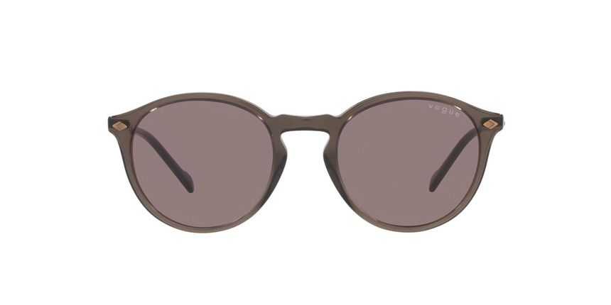 VOGUE-5432/S 29237N GREY TRANSPARENT(PURPLE BROWN 51*21, , hi-res image number 2