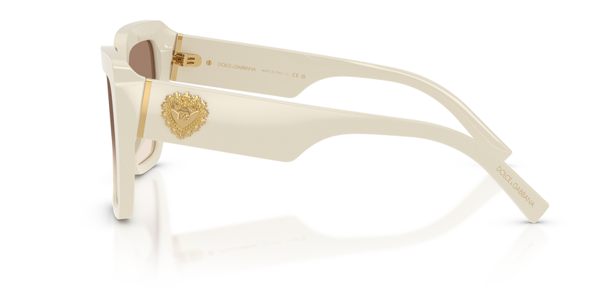 GABBANA-4538/S 331294 CREAM(GRADIENT BROWN MIRROR SILVER 54*20, , hi-res image number 2