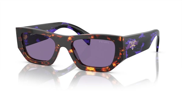PRADA-A01S/S 14O50B HAVANA(VIOLET MIRROR INTERNAL SILVER 53*20, Havana | Violeta, hi-res 0