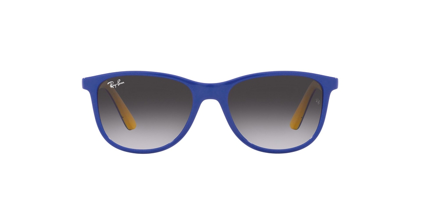RJ-9077S 71328G LIGHT BLU ON RUBBER YELLOW(GREY GRADIENT BLUE 49*16, Azul | Amarillo, hi-res image number 1