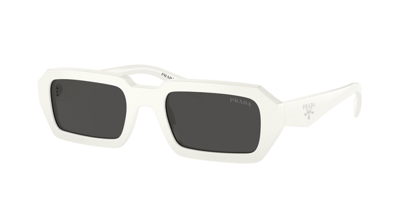PRADA-A12S/S 17K08Z WHITE(DARK GREY 52*21, Blanco, hi-res 0