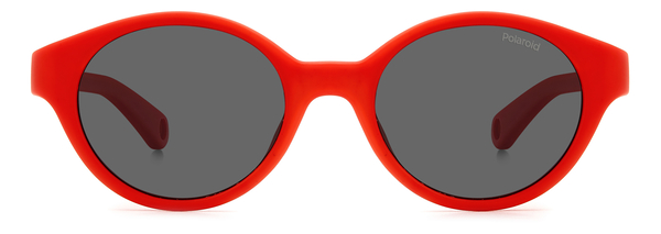 POLAROID-KIDS-K007/S C9A*M9 RED(GREY POLARIZED 42*16, Rojo, hi-res 1