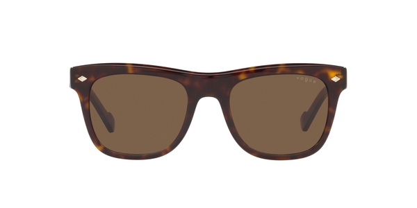 VOGUE-5465/S W65673 DARK HAVANA(DARK BROWN 51*20, Havana, hi-res 1
