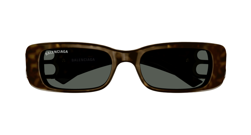 BALENCIAGA-BB0096/S 002 HAVANA/ ORO(VERDE 51*18, Havana, hi-res image number 1