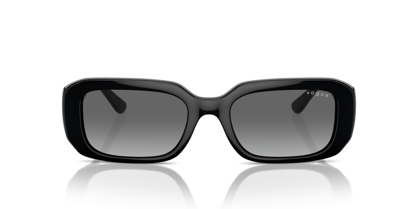 VOGUE-5565/S W44/11 BLACK(GREY GRADIENT 53*19, Negro, hi-res image number 1