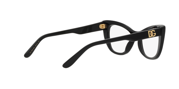 GABBANA-3354/G 501 BLACK 54*18, Negro, hi-res 4