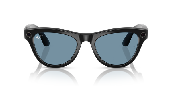 RB-META-4010 601/MF SHINY BLACK(TRANSITIONS CERULEAN BLUE 52*20, Negro, hi-res 2