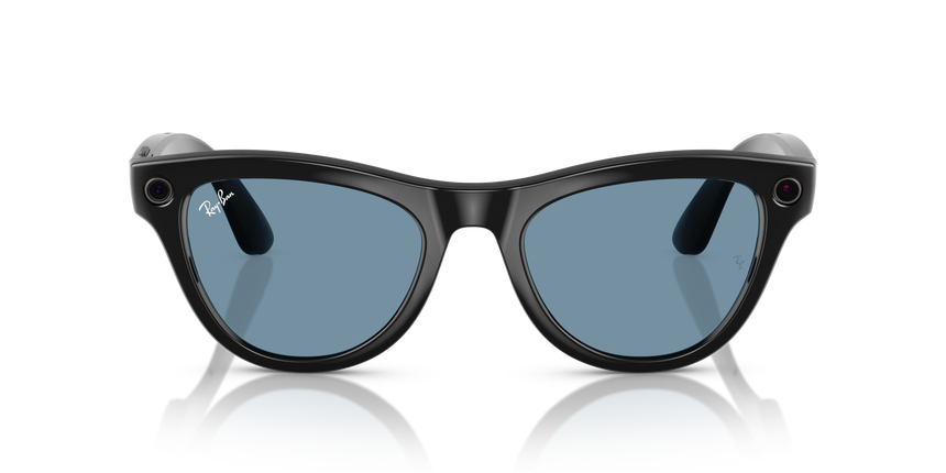 RB-META-4010 601/MF SHINY BLACK(TRANSITIONS CERULEAN BLUE 52*20, Negro, hi-res image number 2