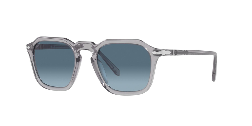 PERSOL-3292S/S 309/Q8 TRANSPARENT GREY(AZURE GRADIENT BLUE 50*21, Gris, hi-res image number 0
