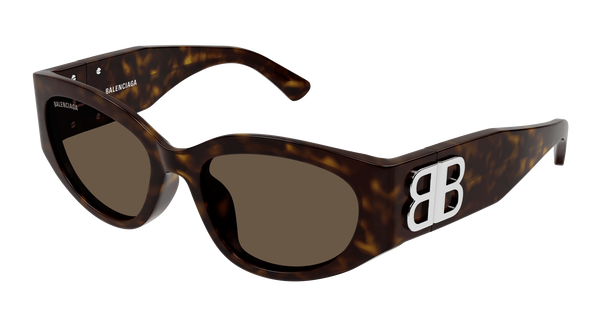 BALENCIAGA-BB0324SK/S 003 HAVANA-HAVANA (BROWN 55*19, Havana, hi-res 0