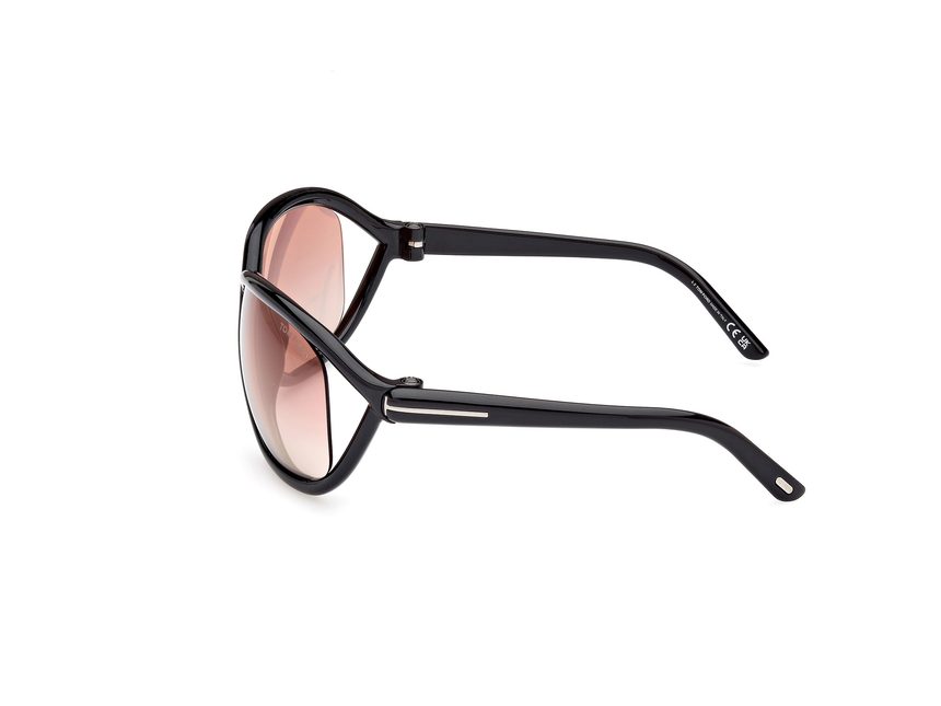 TOMFORD-1069/S 01Z*2 shiny black( mirror pink 68*7, Negro, hi-res image number 2