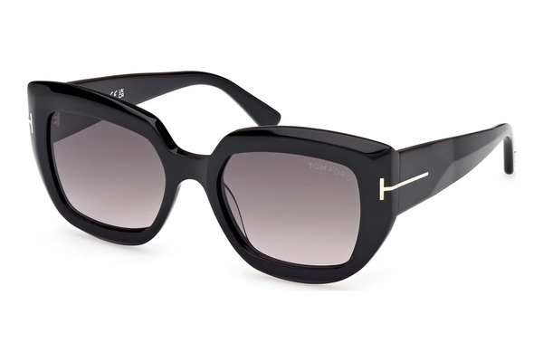 tomford-1192/s 01b shiny black 53*19