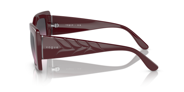 VOGUE-5481S/S 304890 FULL BORDEAUX(VIOLET GRADIENT GREY 52*21, Burdeos, hi-res 2
