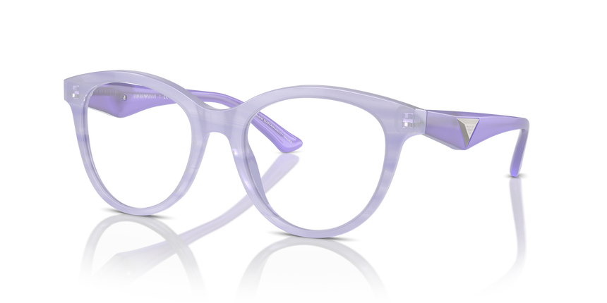 EMPORIO-3236/G 6113 SHINY STRIPED LILAC 52*19, , hi-res image number 0