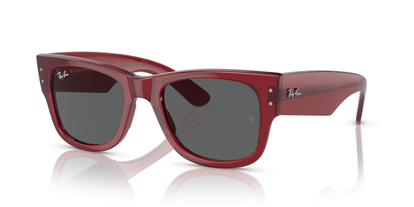 RB-0840S 6679B1 TRANSPARENT RED(DARK GREY) 51*21, Rojo transparente, hi-res 0