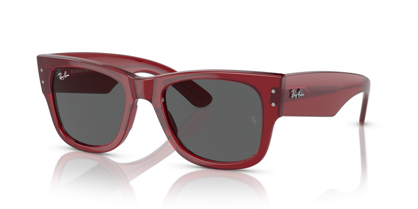 RB-0840S 6679B1 TRANSPARENT RED(DARK GREY) 51*21, Rojo transparente, hi-res image number 0