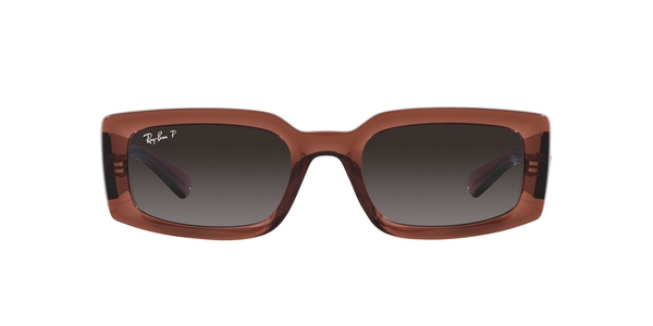 RB-4395 6678T3 TRANSPARENT BROWN(GREY GRADIENT POLAR 54*21, Marrón, hi-res 1