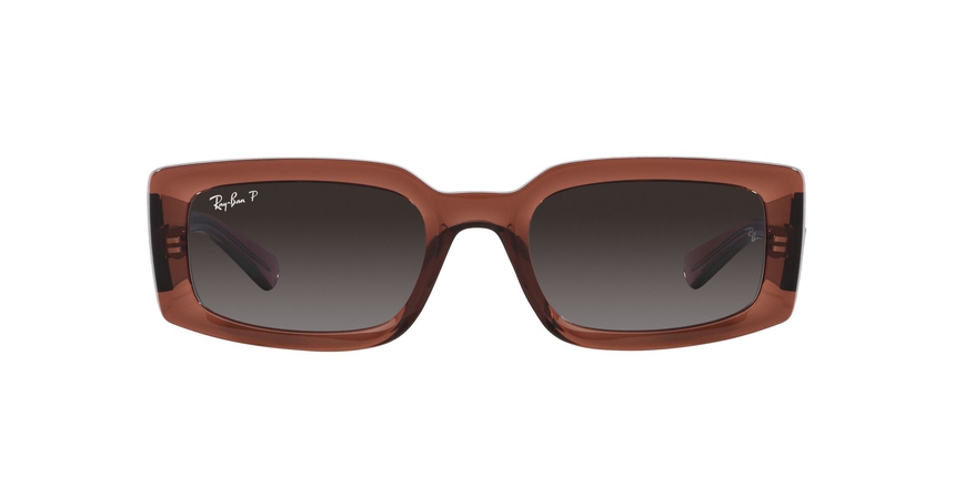 RB-4395 6678T3 TRANSPARENT BROWN(GREY GRADIENT POLAR 54*21, Marrón, hi-res image number 1