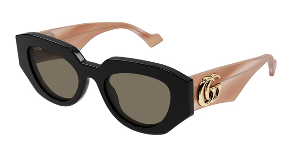 GUCCI-1421S/S 008 BLACK-PINK (BROWN 51*20, Negro | Rosa, hi-res 0