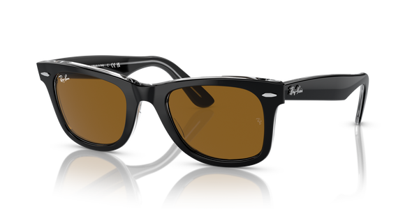 RB-2140 129433 BLACK (BROWN 54*18, Negro sobre transparente, hi-res 0