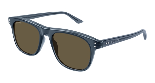 GUCCI-1893S/S 004 BLUE-BLUE-BROWN 53*18, Azul, hi-res 0