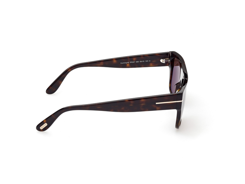 TOMFORD-0907/S 52E dark havana (brown 55*19, Havana, hi-res image number 5