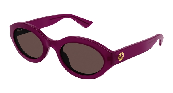GUCCI-1579S/S 004 FUCHSIA-FUCHSIA-BROWN 53*22, Fucsia, hi-res 0