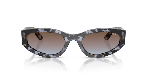 VOGUE-5585/S 314748 BLUE TORTOISE (AZURE GRAD PINK GRAD BROWN 54*22, Havana azul, hi-res 1