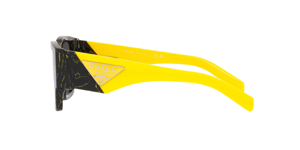 PRADA-10ZS/S 19D5S0 BLACK/YELLOW MARBLE(DARK GREY 54*20, Negro/Amarillo, hi-res 2