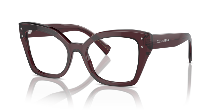 GABBANA-3386/G 3045 TRANSPARENT VIOLET 53*19, , hi-res image number 0
