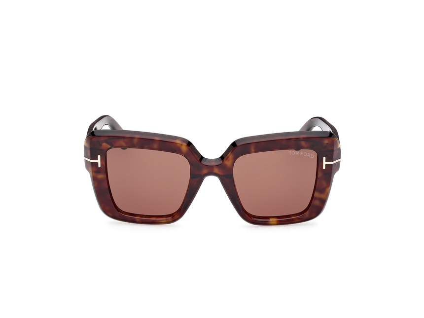 TOMFORD-1157/S 52J* dark havana(brown 50*23, Havana, hi-res image number 1