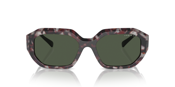 VOGUE-5554/S 31499A GREY TORTOISE(DARK GREEN POLAR 54*18, Gris havana, hi-res 1