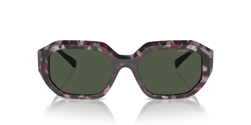 VOGUE-5554/S 31499A GREY TORTOISE(DARK GREEN POLAR 54*18, Gris havana, hi-res image number 1