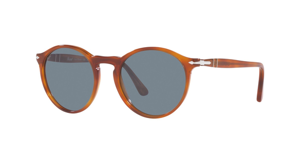 PERSOL-3285S/S 96/56 TERRA DI SIENA(LIGHT BLUE 52*19, , hi-res 0