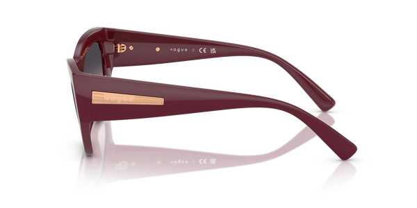 VOGUE-5607/S 287590 FULL CHERRY(VIOLET GRADIENT GREY 53*18, Cereza, hi-res 2