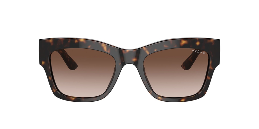 VOGUE-5524/S W65613 DARK HAVANA(GRADIENT BROWN 54*20, Havana, hi-res image number 1