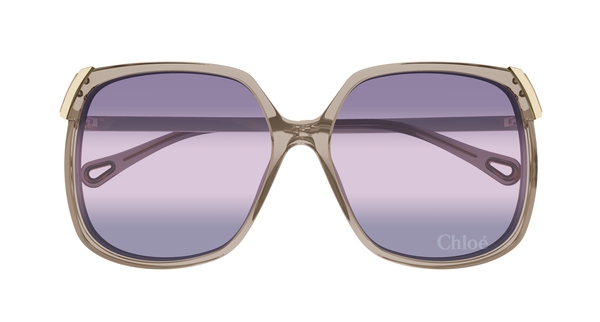 CHLOE-0286S/S 004 BROWN-GOLD-VIOLET 60*15, Marrón | Dorado, hi-res 1
