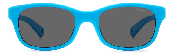 POLAROID-KIDS-K006/S MVU*M9 AZURE(GREY POLARIZED 44*16, Azul, hi-res 1