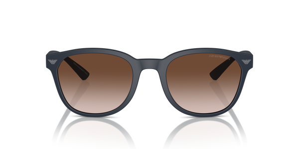 EMPORIO-4225U/S 508813 MATTE BLUE(GRADIENT BROWN 53*20, Azul mate, hi-res 1