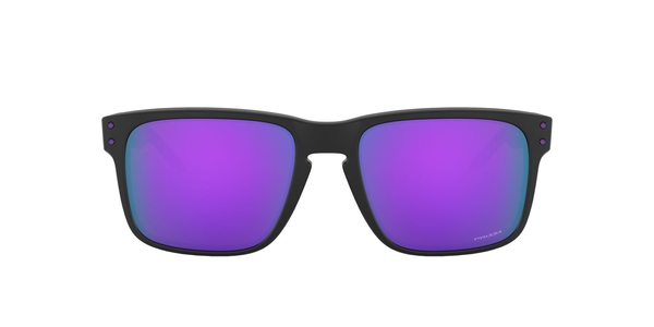 OAKLEY-HOLBROOK-9102 9102K6 MATTE BLACK(PRIZM VIOLET 55*18, Negro, hi-res 1