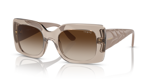 VOGUE-5481/S 299013 TRANSPARENT CARAMEL(GRADIENT BROWN 52*21, Caramelo transparente, hi-res 0