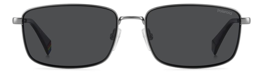 POLAROID-6227/S/X/S SVK*M9 MATTE RUTHENIUM BLACK(GREY POLARIZED 56*17, Gris mate Negro, hi-res image number 1