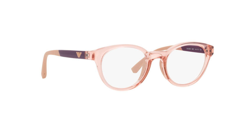 EMPORIO-KIDS-3205/G 5544 SHINY TRANSPARENT PINK 46*18, Rosa-Transparente, hi-res image number 3