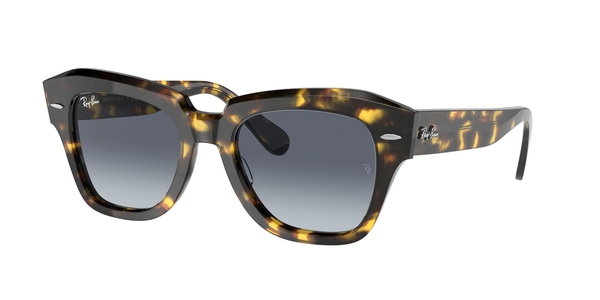 RB-2186 133286 YELLOW HAVANA(LIGHT BLUE GRADIENT GREY 52*20, Havana amarillo, hi-res 0