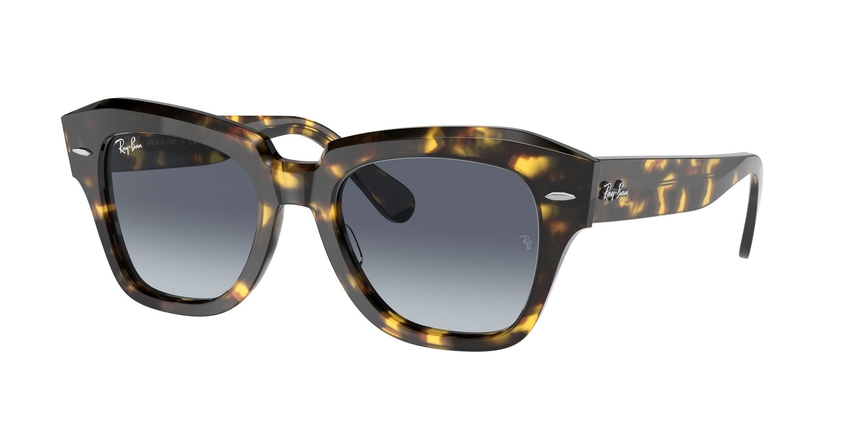 RB-2186 133286 YELLOW HAVANA(LIGHT BLUE GRADIENT GREY 52*20, Havana amarillo, hi-res image number 0