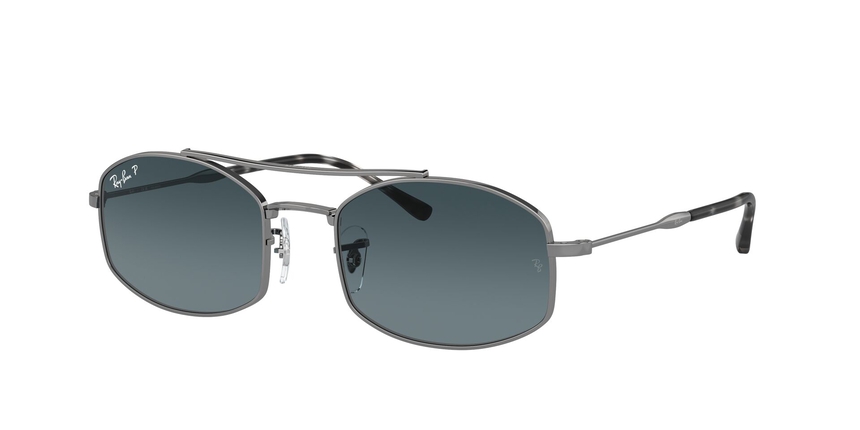RB-3719 004/S3 GUNMETAL(BLUE GRADIENT POLAR 54*20, Gris, hi-res image number 0