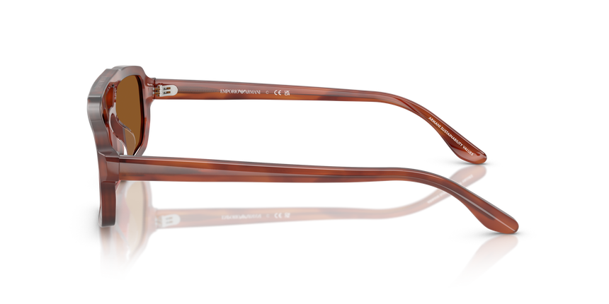 EMPORIO-4240U/S 620373 SHINY HAVANA BROWN(DARK BROWN 53*22, , hi-res image number 2