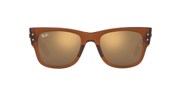 RB-0840S 663693 TRANSPARENT BROWN(LIGHT BROWN MIRROR GOLD 51*21, Marrón transparente, hi-res 1